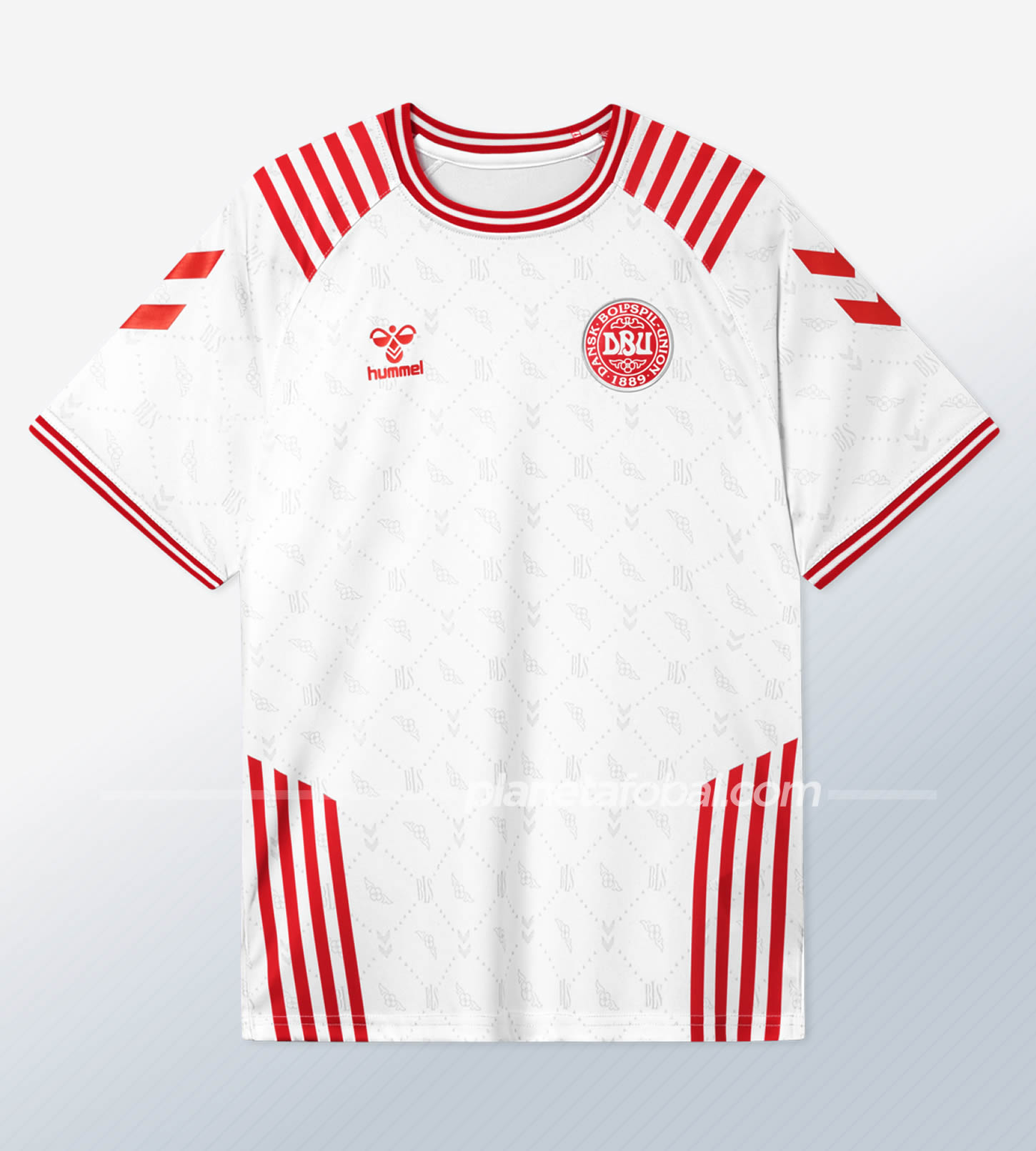Camiseta Hummel de Dinamarca x BLS Hafnia 2022