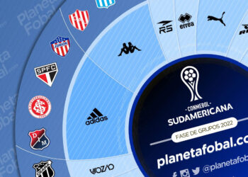Marcas deportivas de la Copa Sudamericana 2022