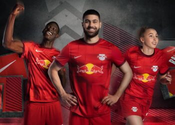 Camiseta suplente Nike del RB Leipzig 2022/2023