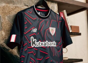Camiseta suplente New Balance del Athletic Bilbao 2022/23