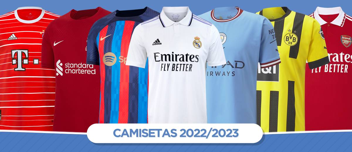 Camisetas temporada 2022/23