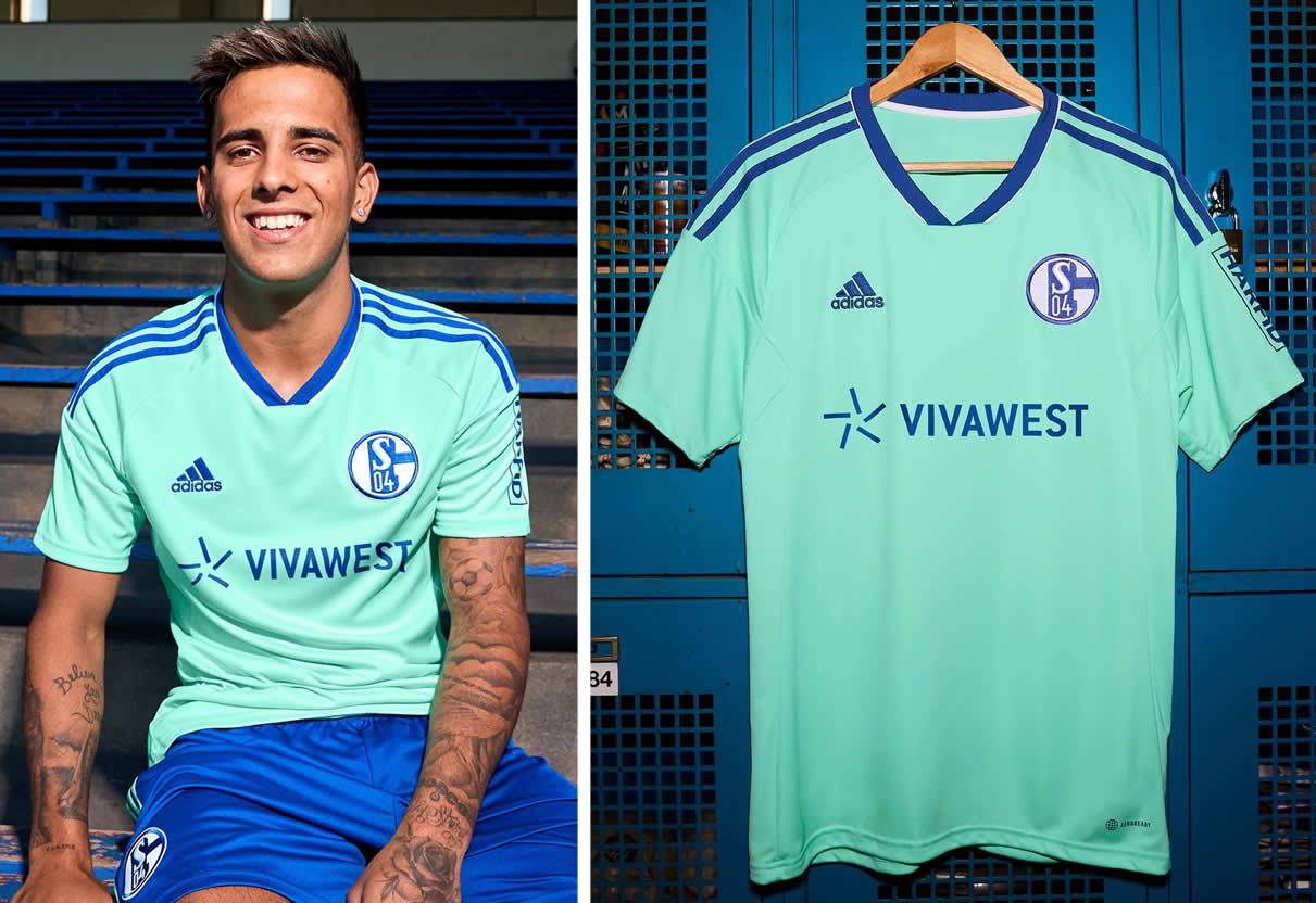 Camisetas adidas del Schalke 04 2022/23
