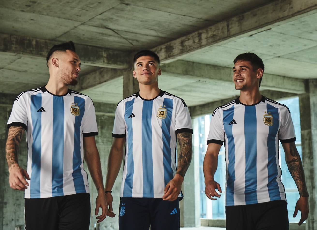 Camiseta adidas de Argentina Mundial 2022