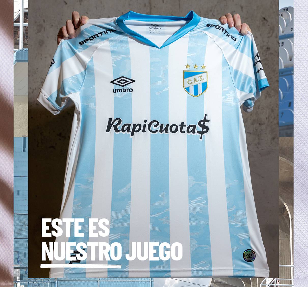 Camiseta Umbro de Atlético Tucumán 2022/23