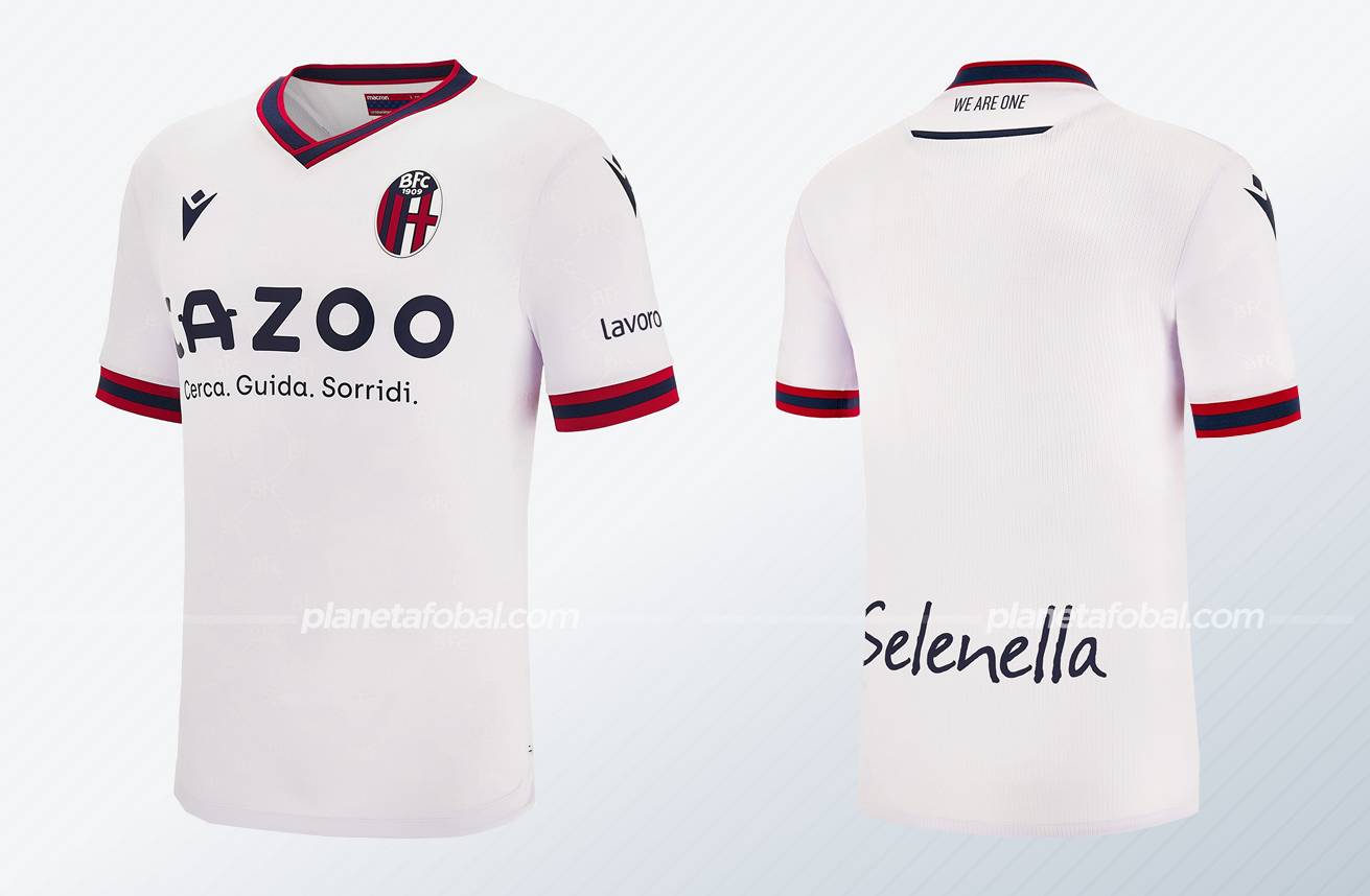 Camisetas Macron del Bologna 2022/23