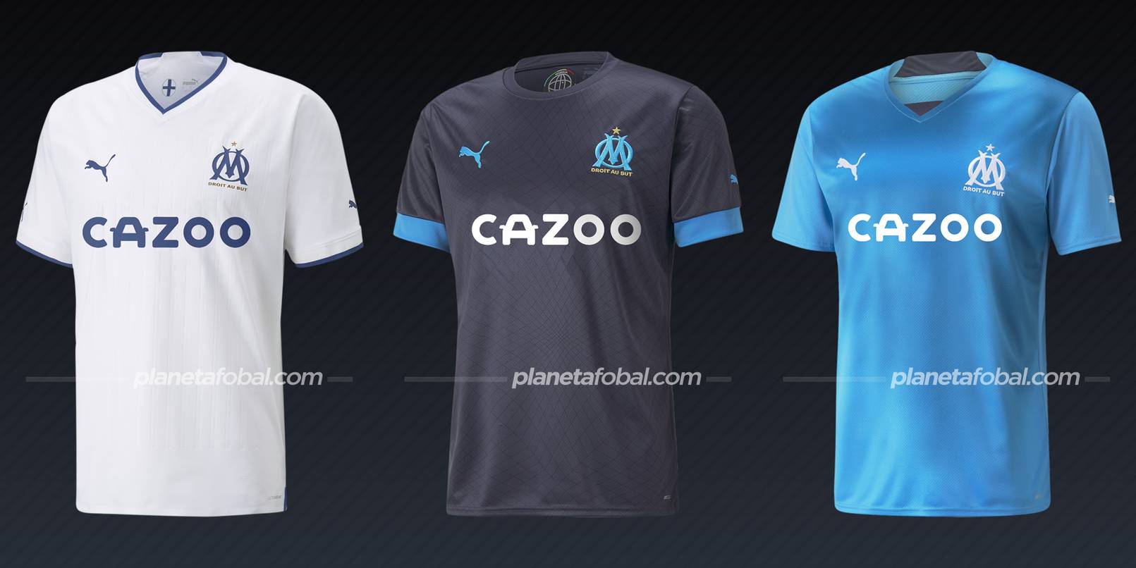 Olympique de Marseille (PUMA) | Camisetas de la Ligue 1 2022/23