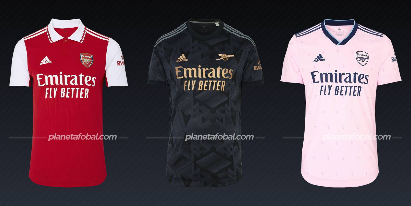Arsenal (adidas) | Camisetas de la Premier League 2022/23