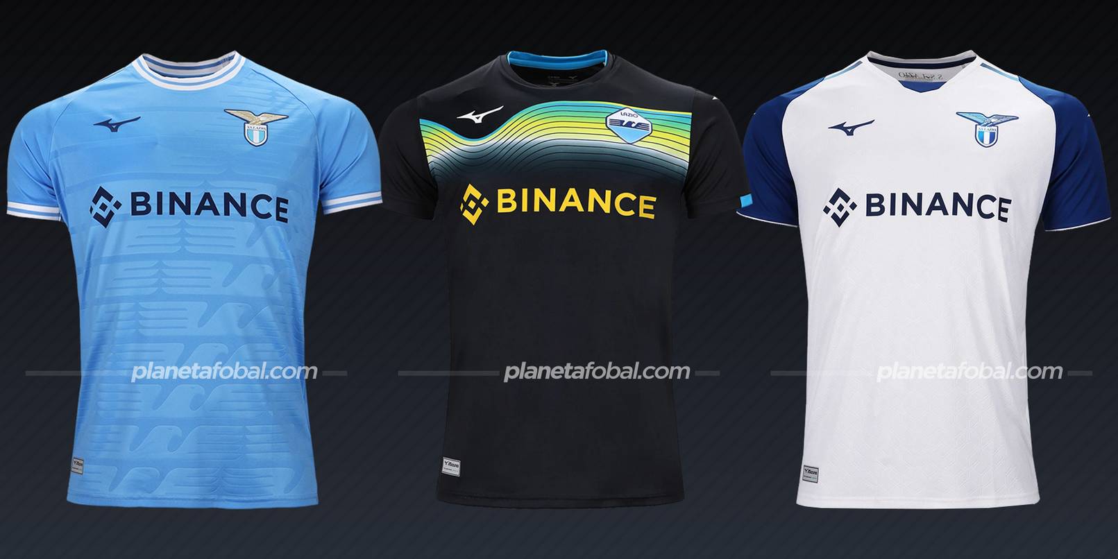 SS Lazio (Mizuno) | Camisetas de la Serie A 2022/23