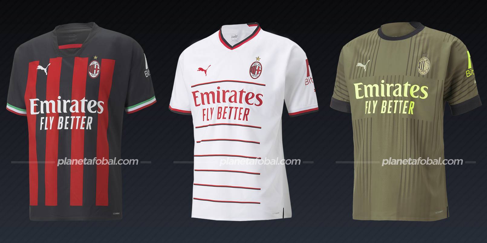 AC Milan (PUMA) | Camisetas de la Serie A 2022/23
