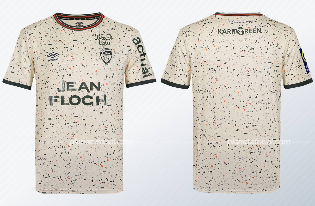 Tercera camiseta Umbro del FC Lorient 2022/23