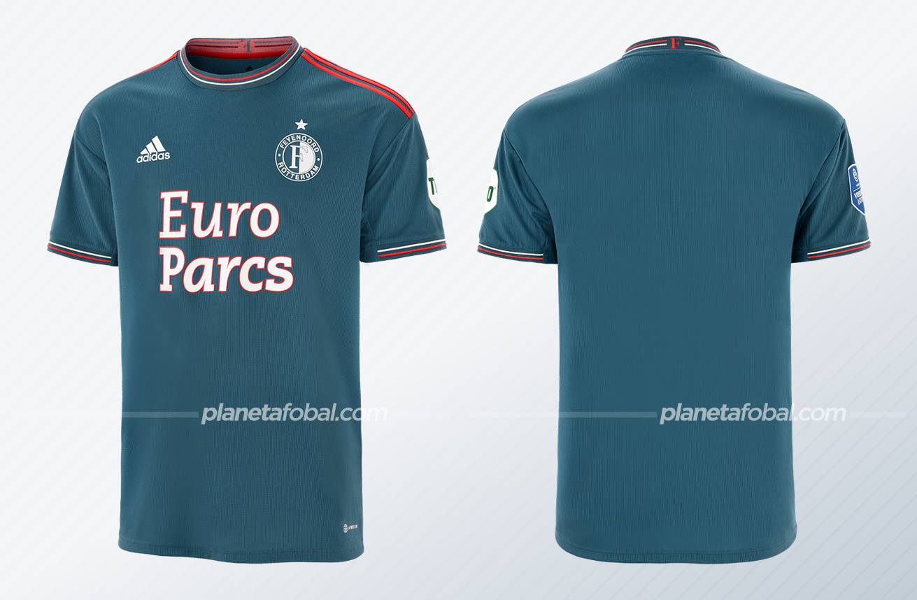 Camiseta suplente adidas del Feyenoord 2022/23