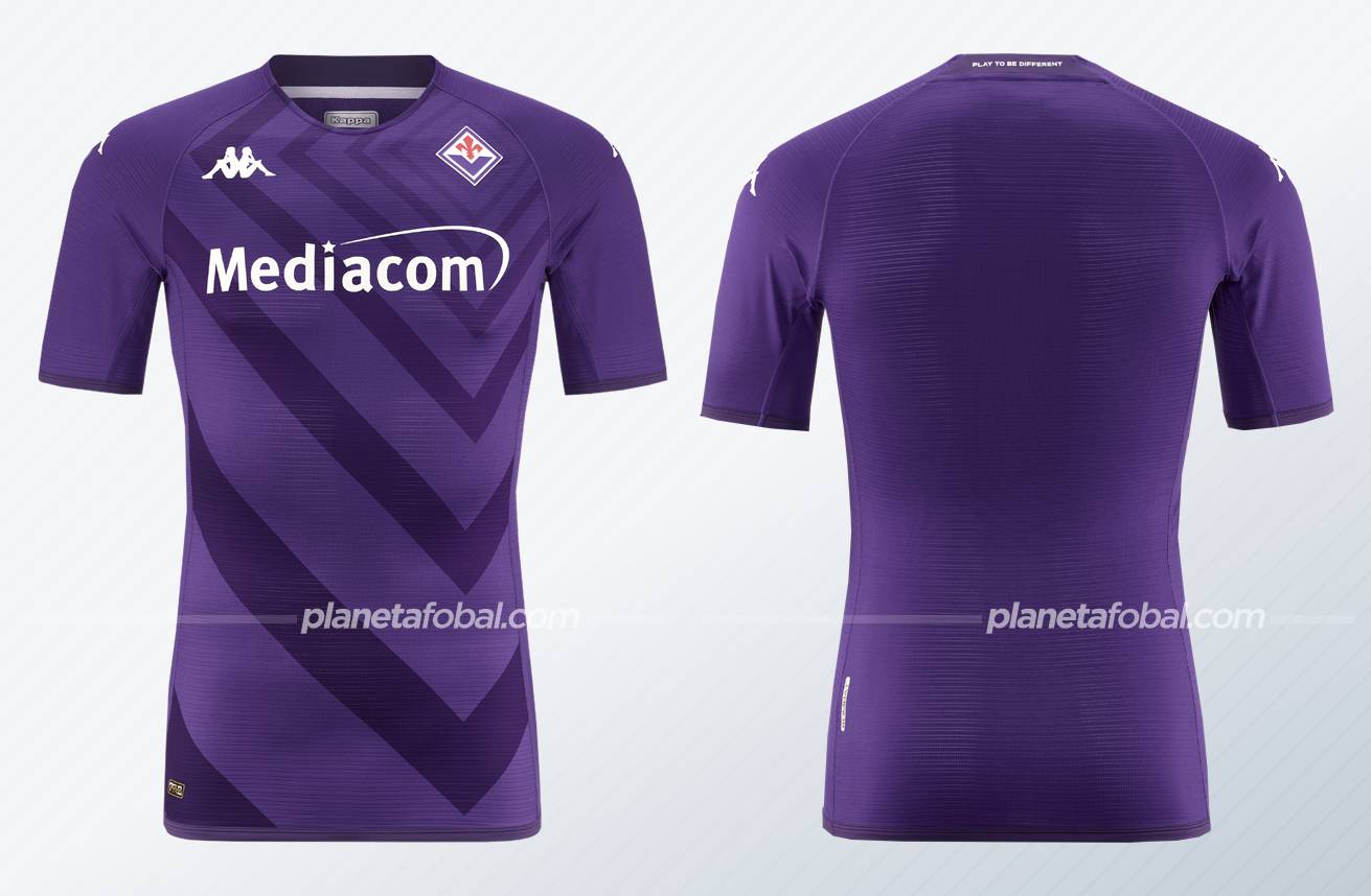 Camiseta local Kappa de la Fiorentina 2022/23