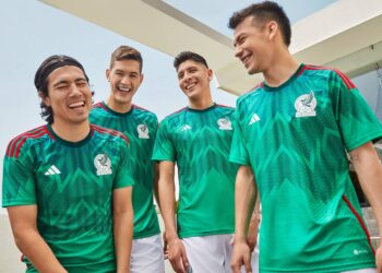 Camiseta adidas de México Mundial 2022