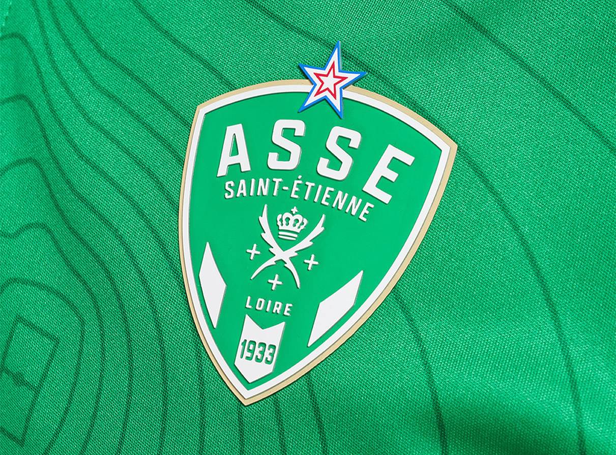 Así luce el nuevo escudo del Saint-Étienne