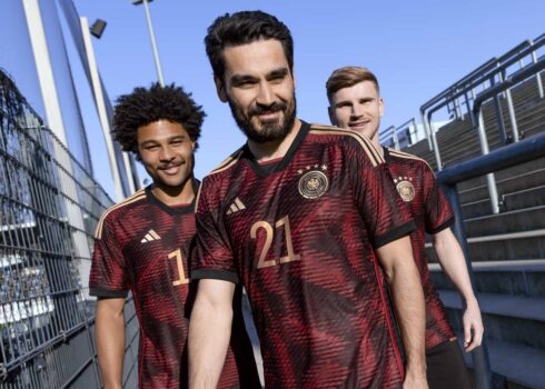 Camiseta suplente adidas de Alemania Mundial 2022