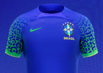 Camiseta suplente Nike de Brasil Mundial 2022
