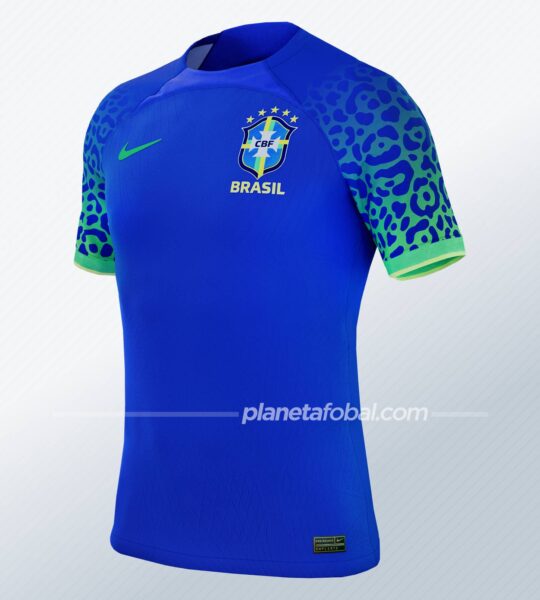 Camiseta suplente Nike de Brasil Mundial 2022