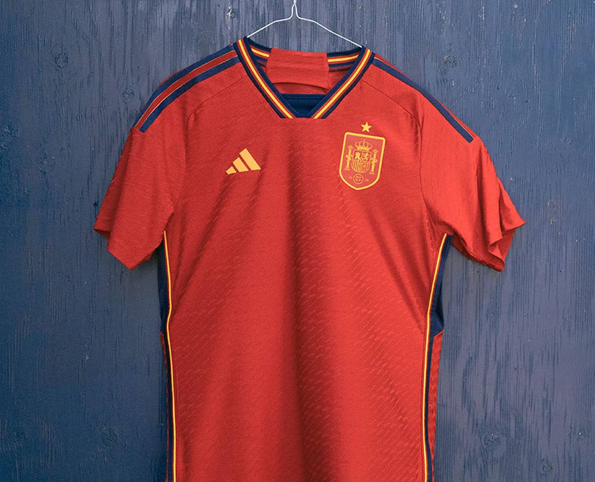 Camiseta adidas de España Mundial 2022