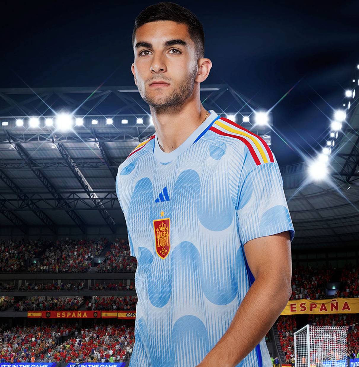 Cilios filtrar interior Camiseta suplente adidas de España Mundial 2022
