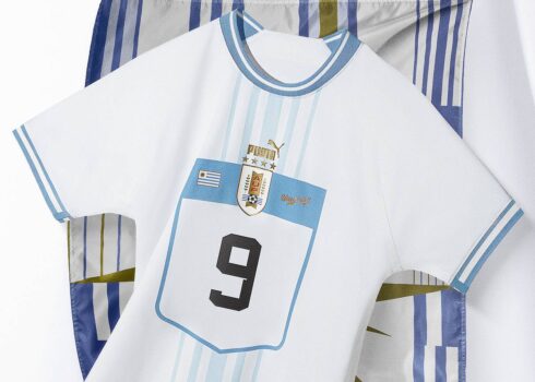 Camiseta suplente Puma de Uruguay Mundial 2022