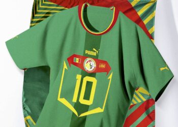 Camiseta suplente Puma de Senegal Mundial 2022