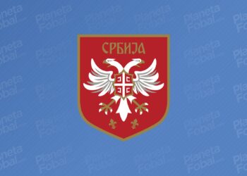 Nuevo escudo de la selección de Serbia