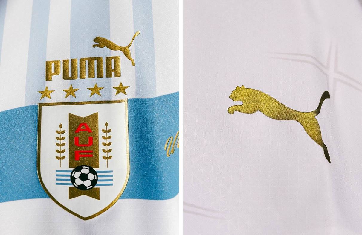 Camiseta suplente Puma de Uruguay Mundial 2022