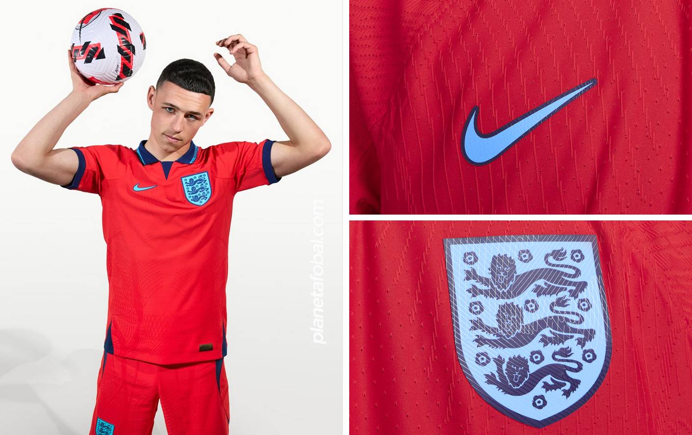 Camiseta suplente Nike de Inglaterra Mundial 2022