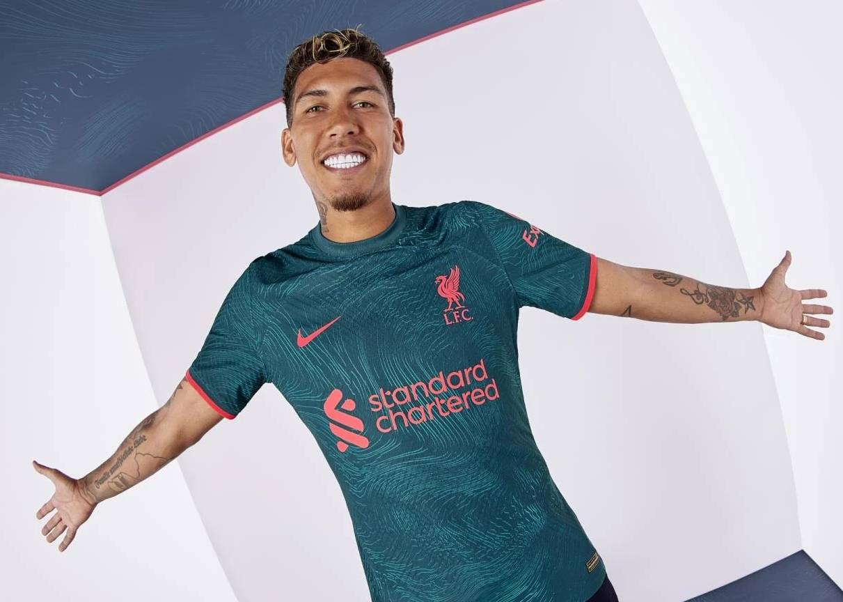 Tercera camiseta Nike del Liverpool 2022/2023