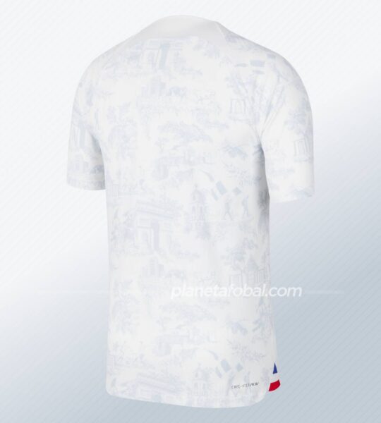 Camiseta suplente Nike de Francia Mundial 2022