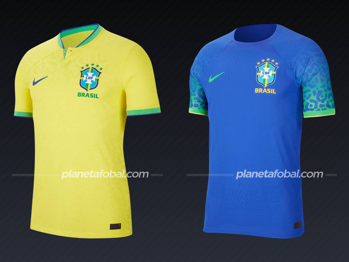 Camisetas de Brasil Copa del Mundo 2022