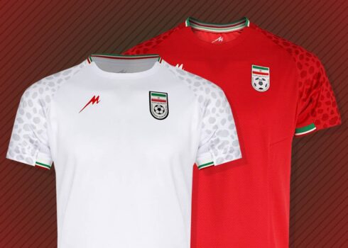 Camisetas Majid de Irán Mundial 2022
