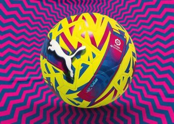 Balón Puma Orbita LaLiga "Yellow Ball" 2022/23