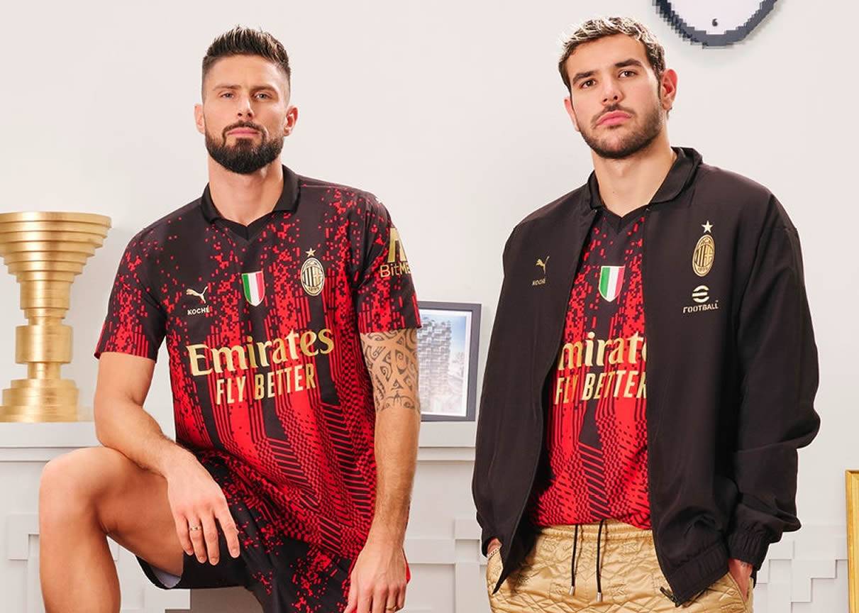 pecado Inclinado curso Camiseta Puma del AC Milan x Koché 2023