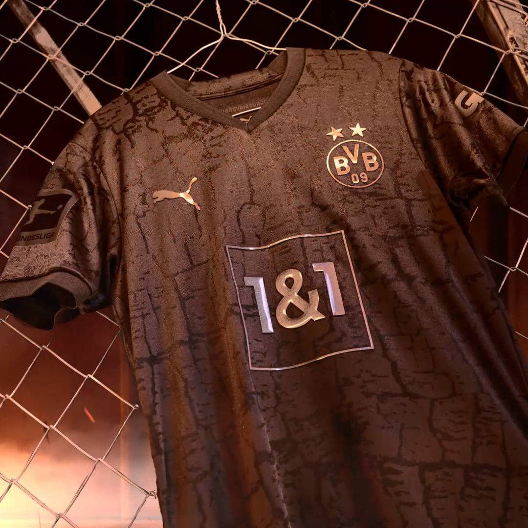 Camiseta especial Puma del Borussia Dortmund "Kohle & Stahl"  2023