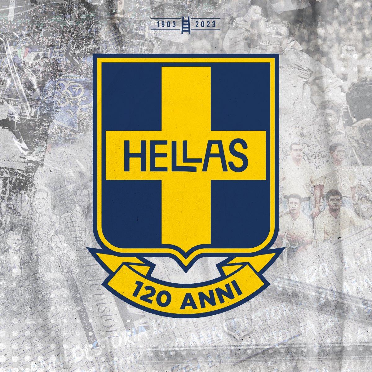 Hellas Verona presenta el logo de su 120 aniversario