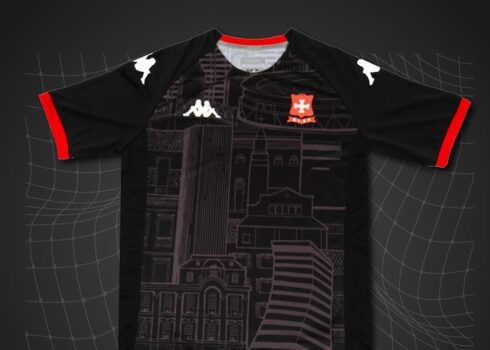 Tercer camiseta Kappa de Independiente Santa Fe 2023
