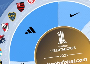 Marcas deportivas de la Copa Libertadores 2023