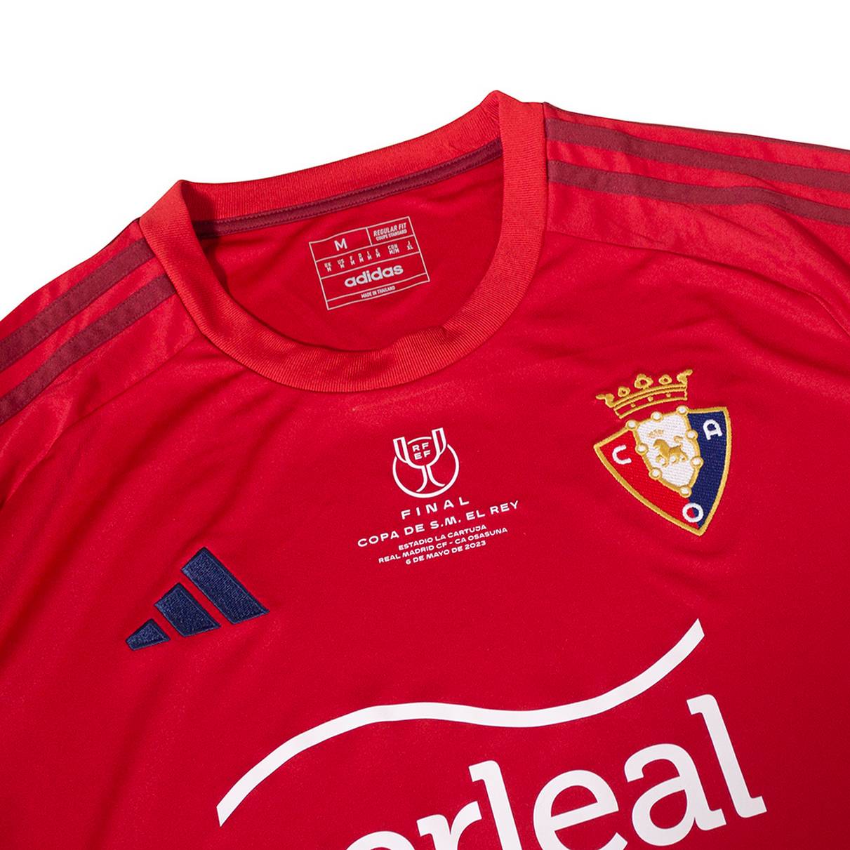 Camiseta adidas del Osasuna Final Copa del Rey 2023