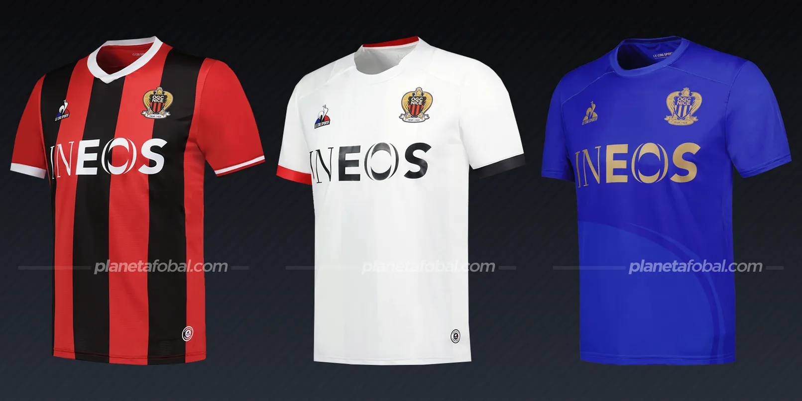 OGC Nice (Macron) | Camisetas de la Ligue 1 2023/2024