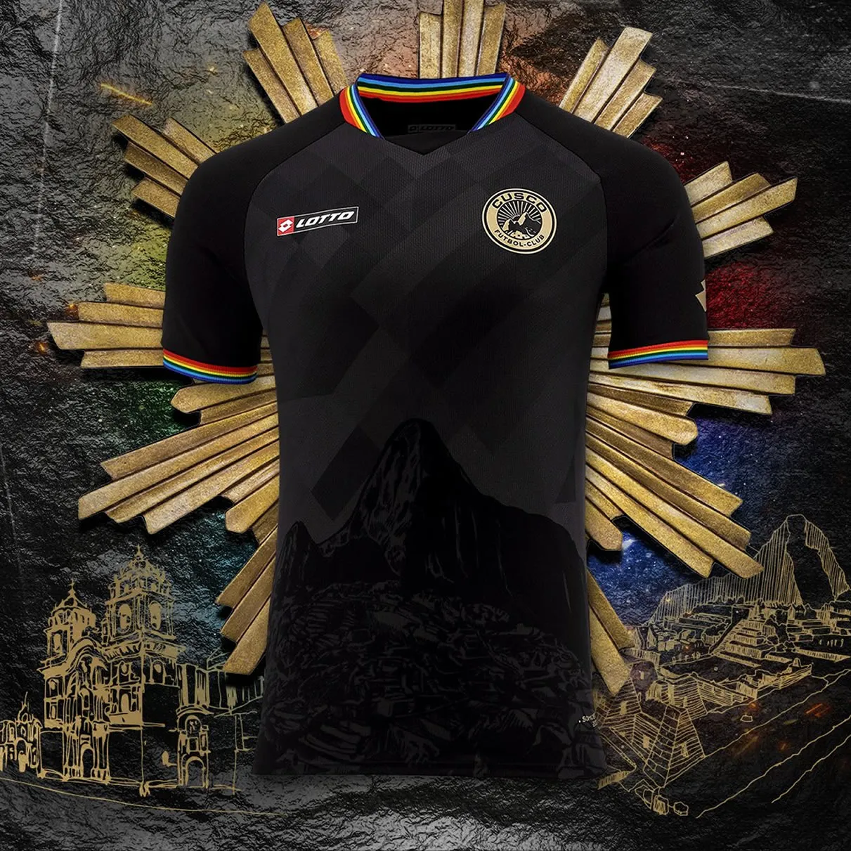 Camiseta conmemorativa Lotto de Cusco FC 2023