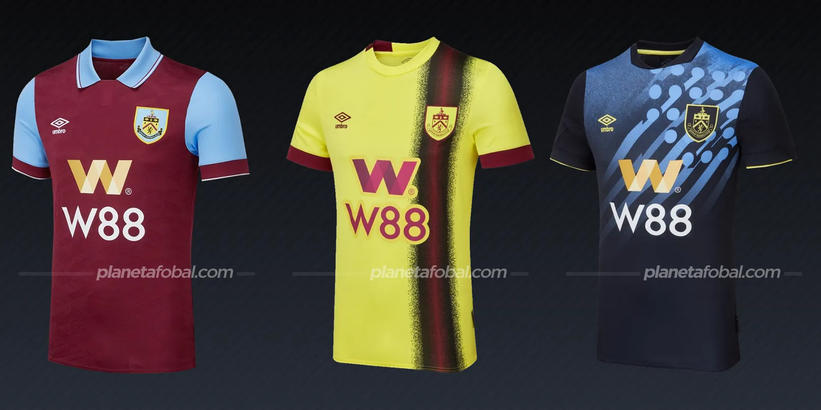Burnley (Umbro) | Camisetas de la Premier League 2023/2024
