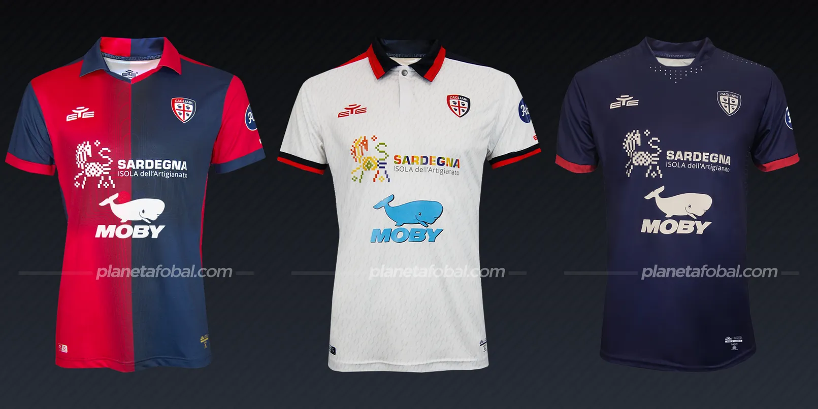 Cagliari (Eye Sport) | Camisetas de la Serie A 2023/24