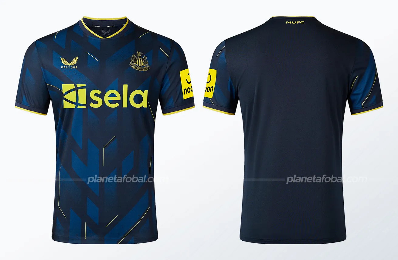 Tercera camiseta Castore del Newcastle 2023/2024