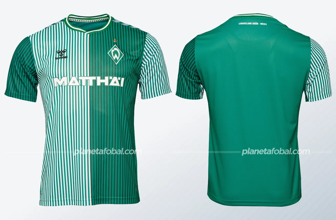Camiseta local Hummel del Werder Bremen 2023/24
