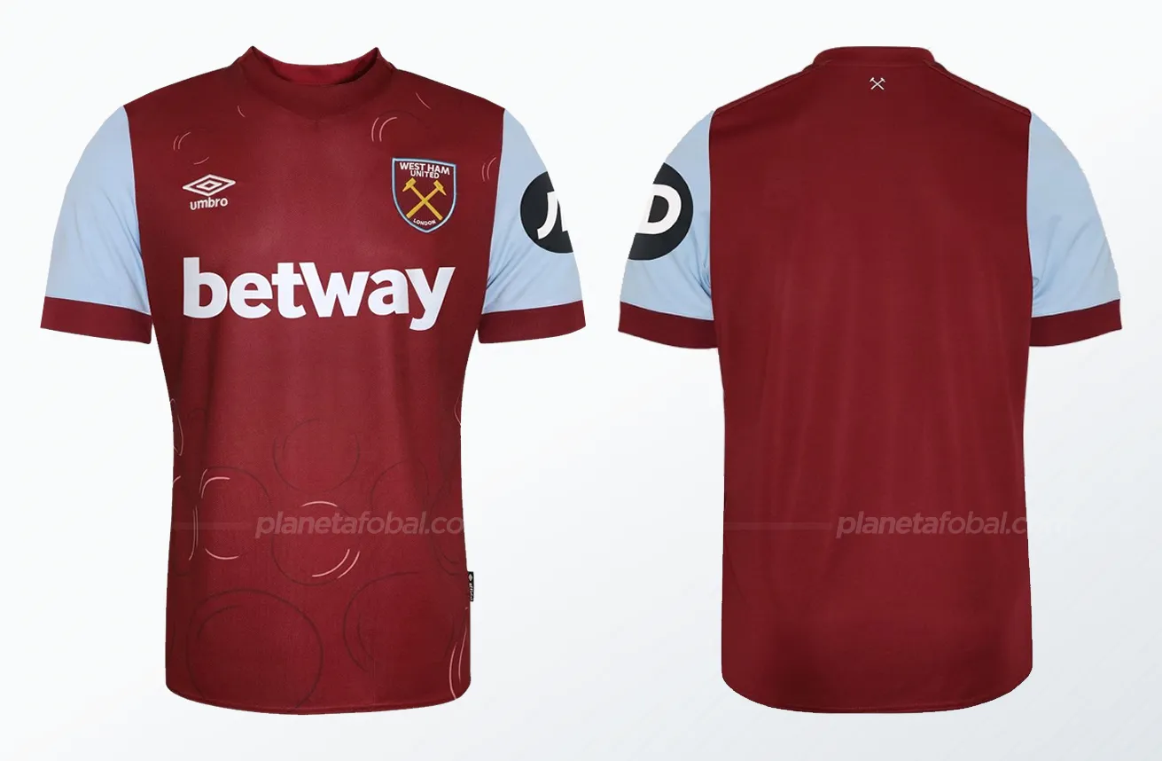 Camiseta Umbro del West Ham 2023/24