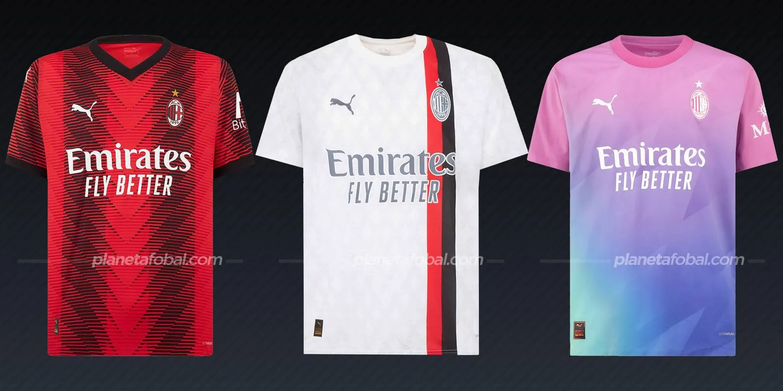 AC Milan (PUMA) | Camisetas de la UEFA Champions League 2023/24