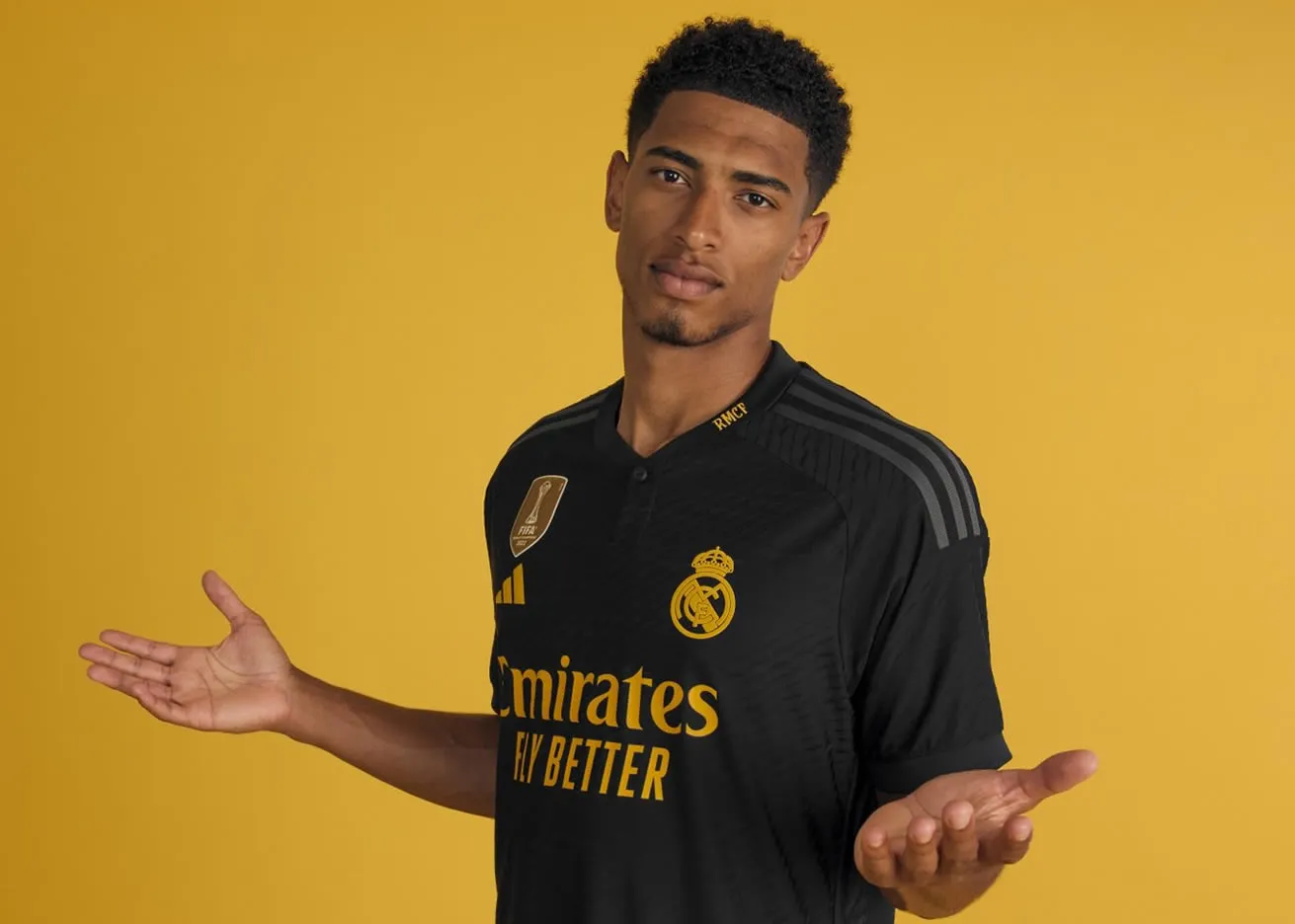 La nueva camiseta del Real Madrid para la temporada 2023/2024: la apuesta  por el negro y el dorado