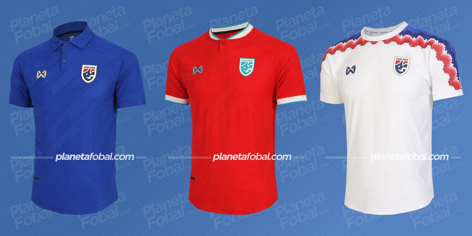 Tailandia (Warrix) | Camisetas de la Copa Asia 2023