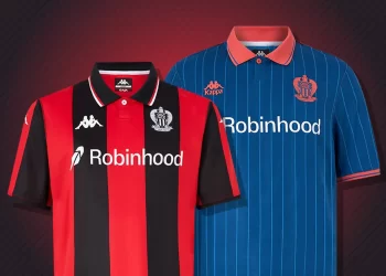 Camisetas Kappa del OGC Nice 2025/26